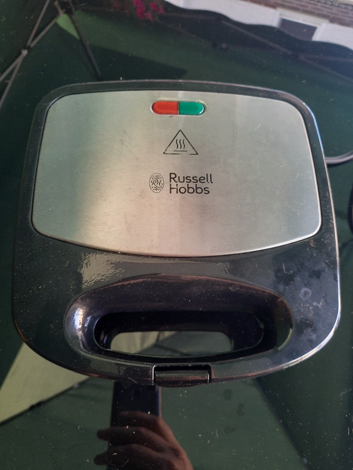 Russell Hobbs Fiesta 3-in-1 Sandwichmaker Wafelijzer Grill, Witgoed en Apparatuur, Broodroosters, Ophalen of Verzenden, Gebruikt