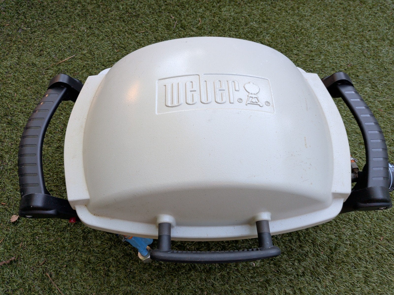 Weber Q1000 gasbarbecue - Nauwelijks gebruikt, Tuin en Terras, Gasbarbecues, Ophalen of Verzenden, Gebruikt, Weber