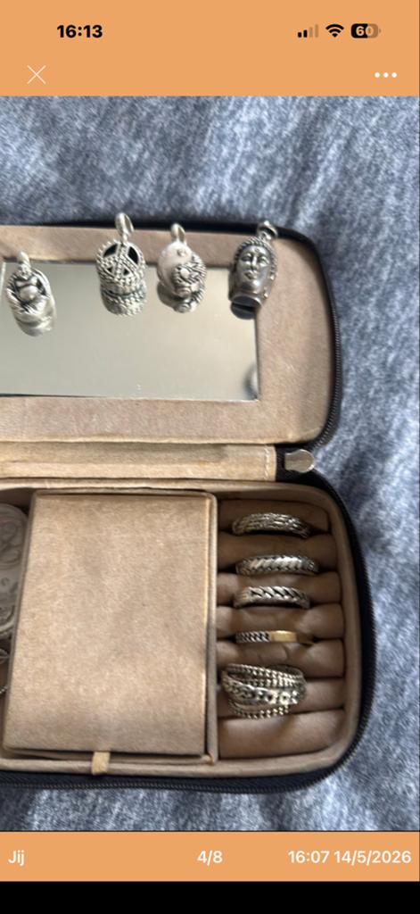 Originele BTB zilveren sieraden: ringen, hanger, armband, Sieraden, Tassen en Uiterlijk, Armbanden, Ophalen of Verzenden, Zo goed als nieuw