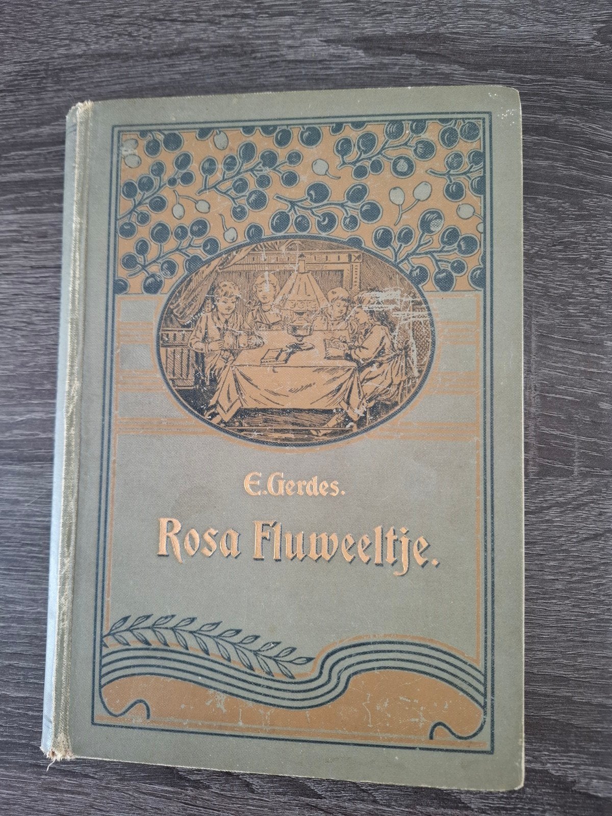 Antiek boek Rosa Fluweeltje 4e druk (1908), Antiek en Kunst, Antiek | Boeken en Bijbels, Ophalen of Verzenden