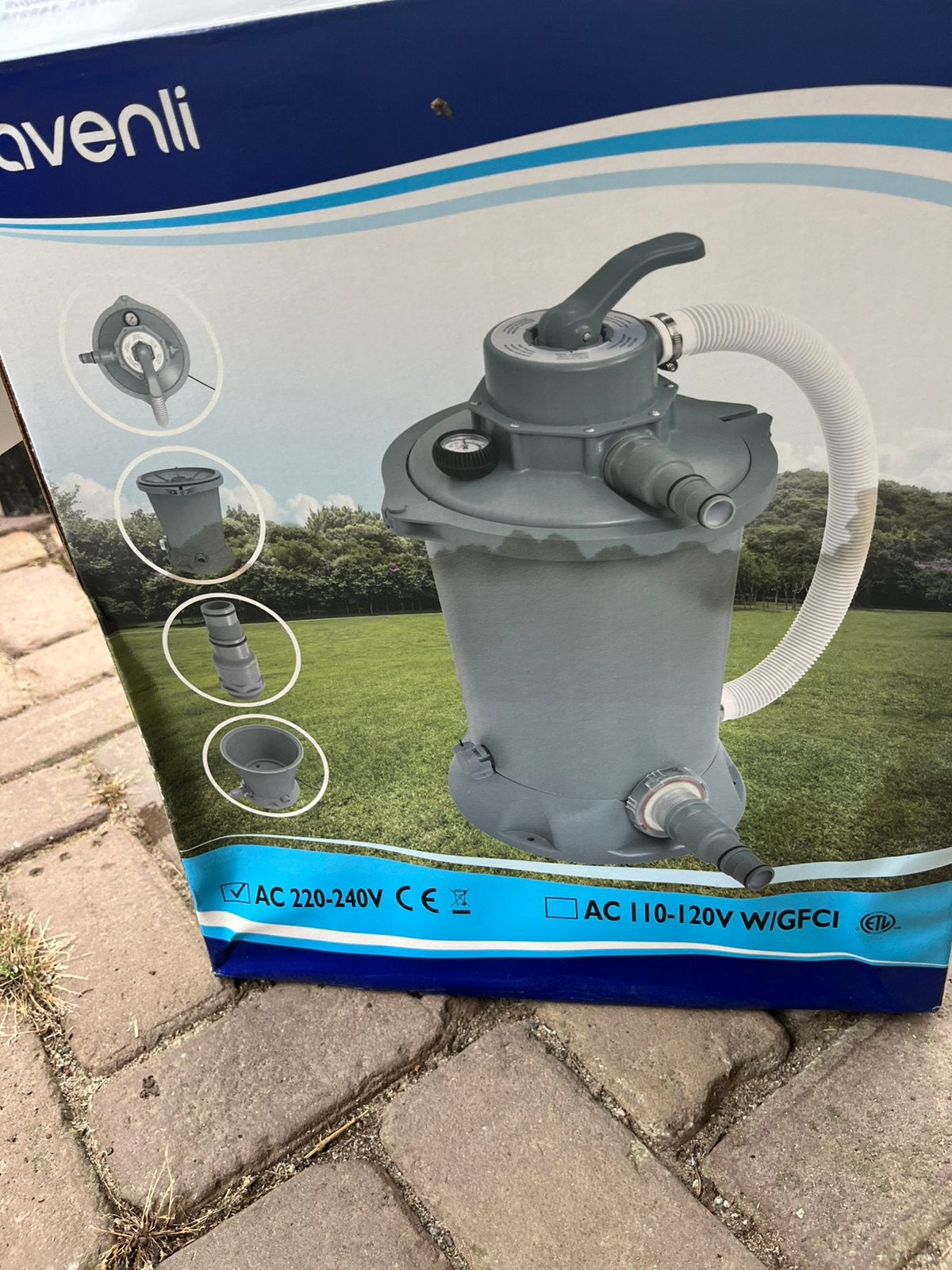 Zandfilterpomp, nieuw in de doos, Tuin en Terras, Ophalen, Nieuw