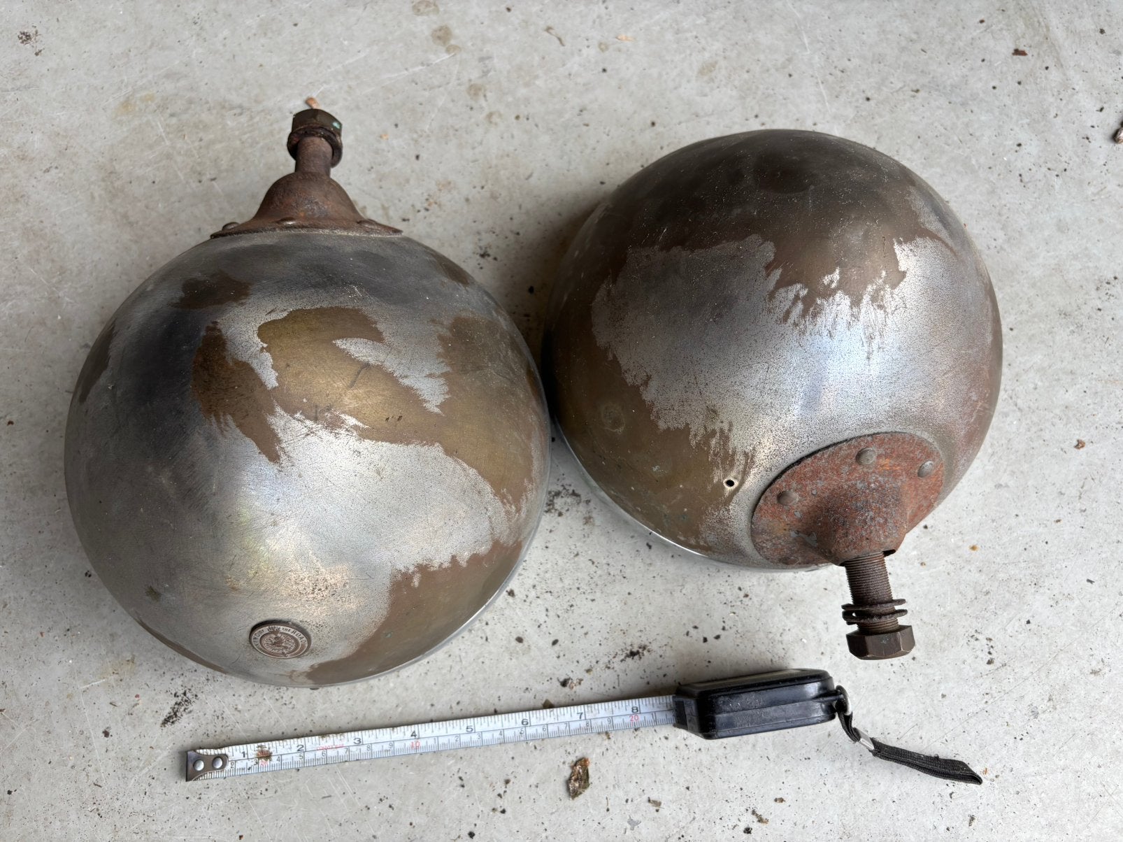 MG TC koplamp bollen, Auto-onderdelen, Ophalen of Verzenden, MG