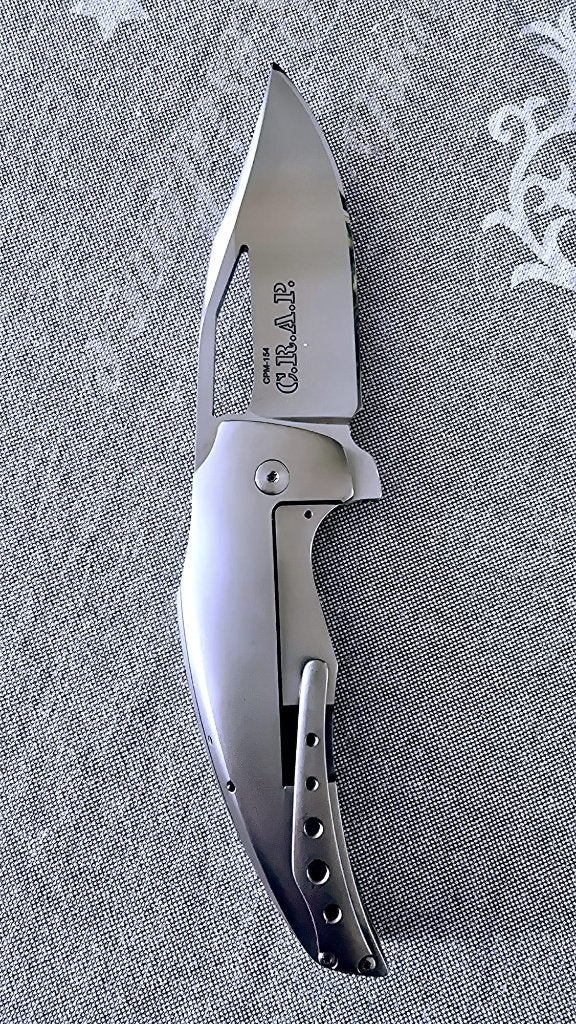 Tashi Bharucha custom made mes, Ophalen of Verzenden, Zo goed als nieuw
