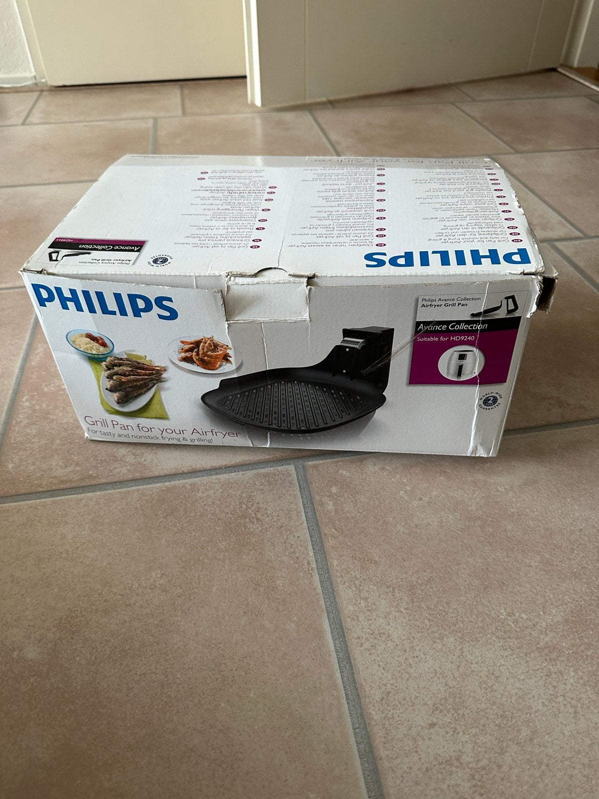 Foto 6 van Philips Avance Collection Airfryer Grill Pan HD9240 nieuw!