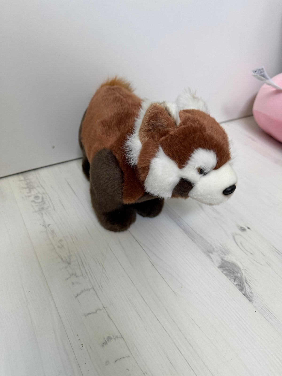 Leuke Rode Panda Knuffel - Zacht en Schattig, Kinderen en Baby's, Speelgoed | Knuffels en Pluche, Overige typen, Ophalen of Verzenden
