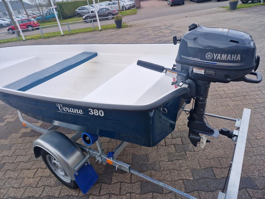 SET AANBIEDING!!! Verano 380 + Motor + Trailer, Watersport en Boten, Verano, Info@ postmawatersport.nl, Ophalen, PL