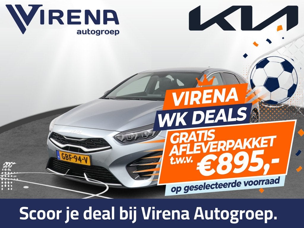 Kia ProCeed 1.5 T-GDi GT-Line Automaat - Apple Carplay/Andro, Auto's, Kia, Gebruikt, 4 cilinders, Met garantie (alle), 610 kg
