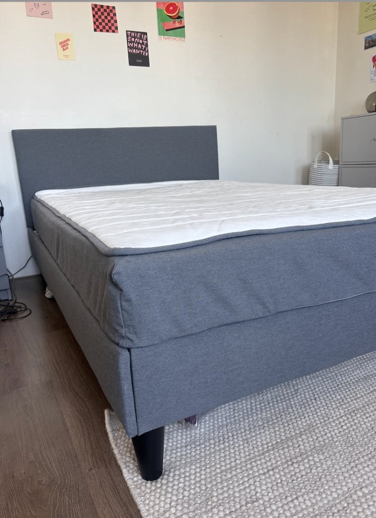 SÄBÖVIK divan bed Ikea, Ophalen, 140 cm, Zo goed als nieuw, Twijfelaar
