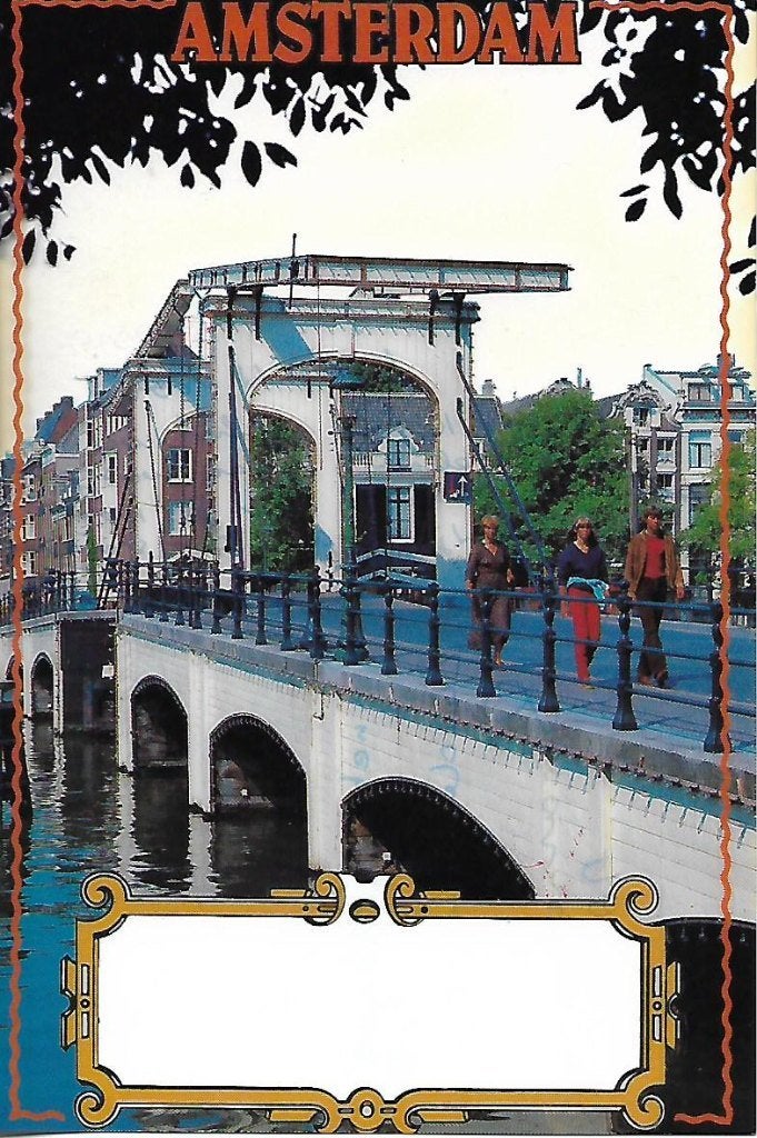 Amsterdam- -Magere Brug., Verzenden, 1980 tot heden, Gelopen, Noord-Holland