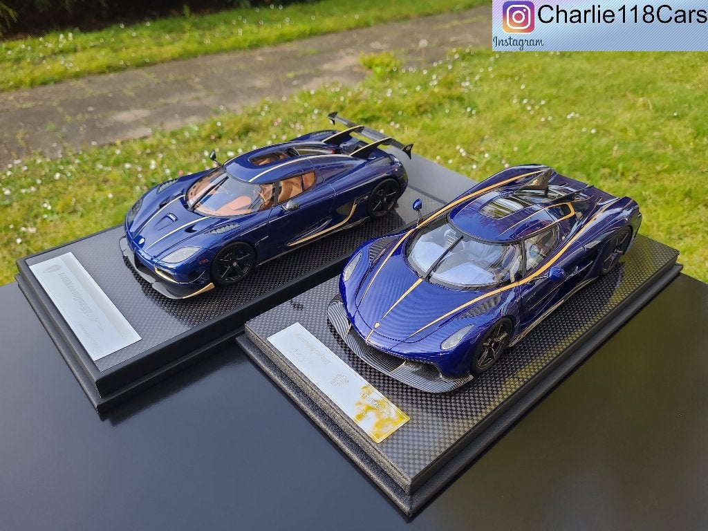 FrontiArt Koenigsegg Jesko Absolut & VMB Koenigsegg Agera RS, Ophalen of Verzenden, Nieuw, Auto, Overige merken