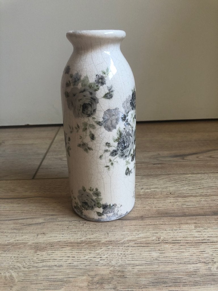 Vaasje roosjes, Huis en Inrichting, Woonaccessoires | Vazen, Ophalen of Verzenden, Gebruikt