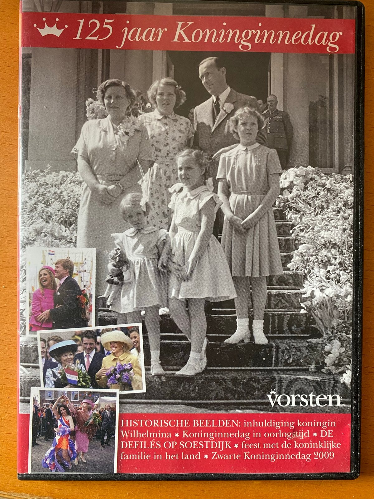 125 jaar Koninginnedag DVD - Historische Beelden, Alle leeftijden, Ophalen of Verzenden, Gebruikt