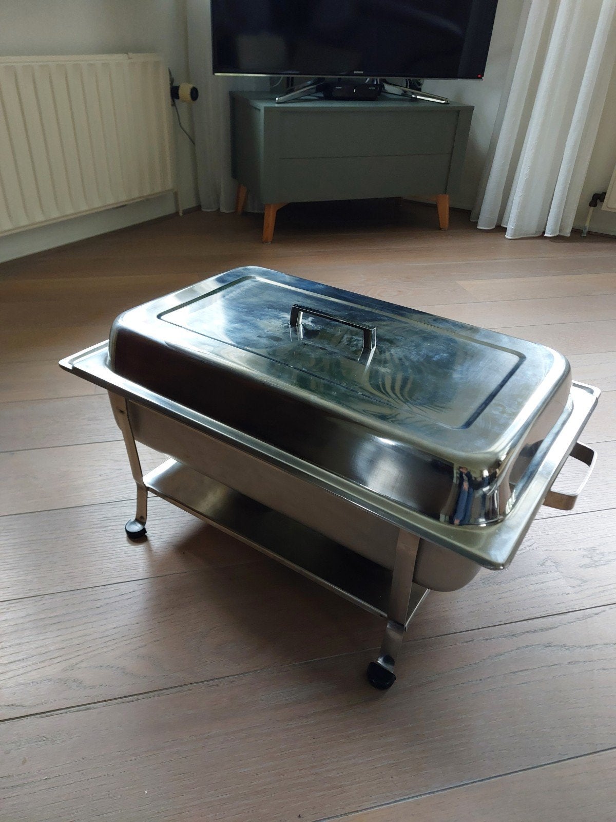 Chafing dish / warmhoud bakken, Ophalen, Gebruikt