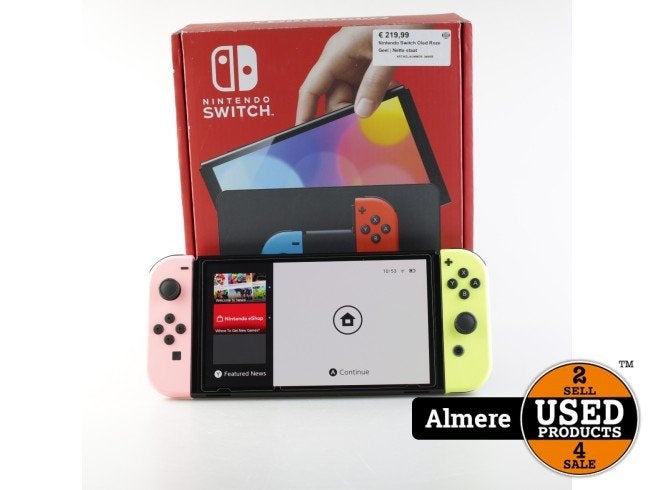 Nintendo Switch Oled Roze Geel | Nette staat, Nintendo, Zo goed als nieuw, Support@nintendo.com, 11-1 Hokotate-cho, Kamitoba, Minami-ku
Kyoto 601-8501
Japan