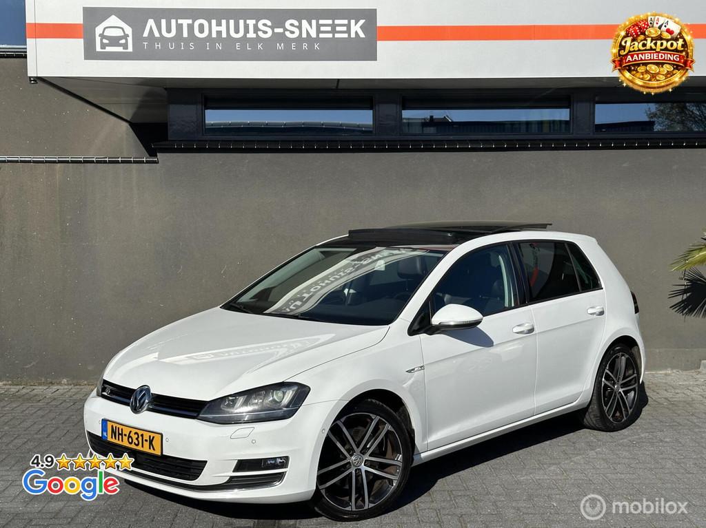 Volkswagen Golf 1.4 TSI ACT Highline R-Line | Pano |Dynaudio, Gebruikt, Euro 6, 4 cilinders, Wit