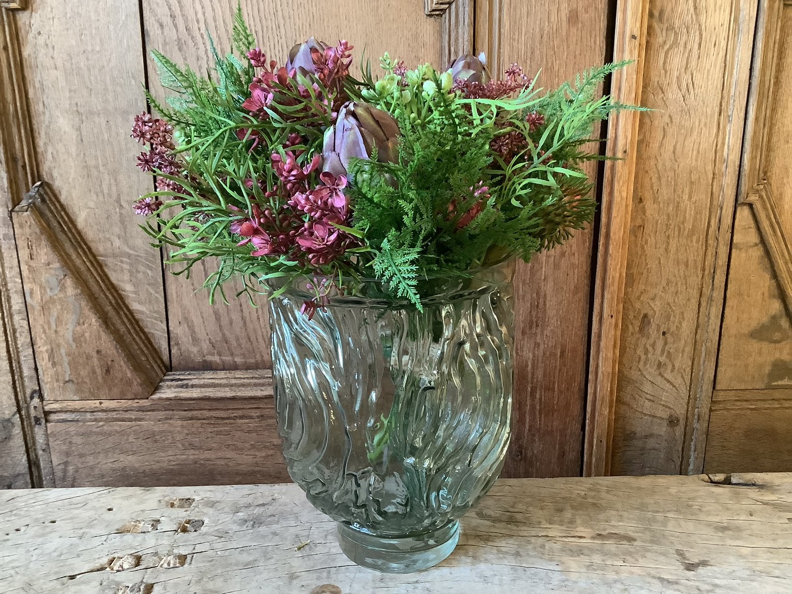 NIEUW forsen PTMD vaas met mooi boeket kunstbloemen, Huis en Inrichting, Woonaccessoires | Kunstplanten en Kunstbloemen, Ophalen of Verzenden