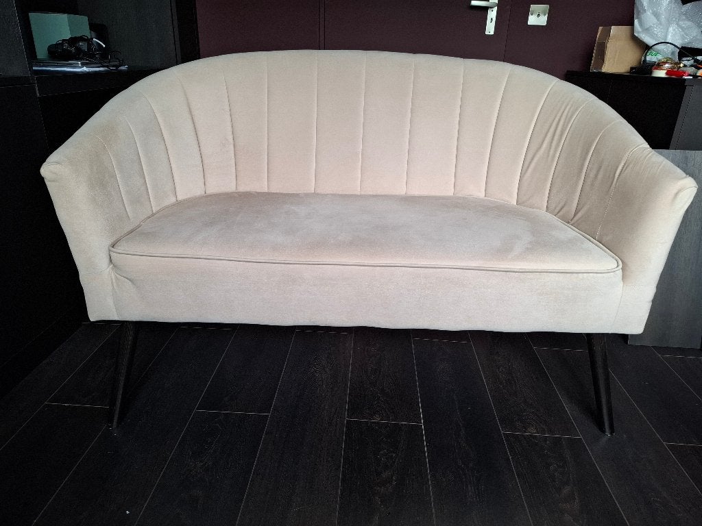 Loods5 Bank 1.28m  - blush pink, Huis en Inrichting, Ophalen, Minder dan 75 cm, Tweepersoons, Zo goed als nieuw