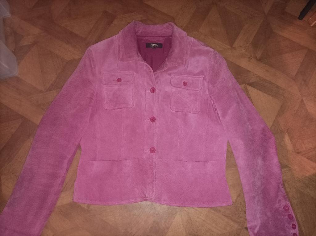 Arma leren jas maat M roze, Maat 38/40 (M), Arma, Ophalen of Verzenden, Zo goed als nieuw