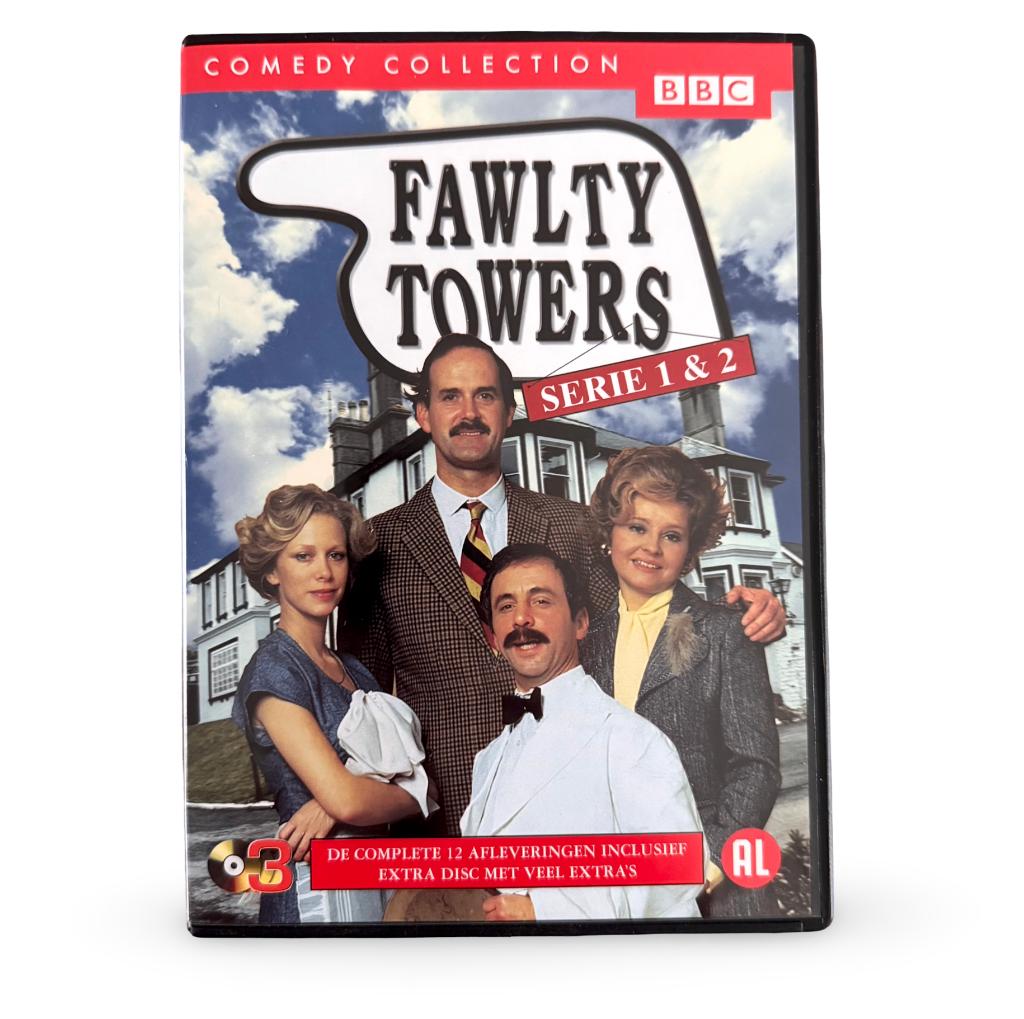 Fawlty Towers DVD BOX (3DVD) Nederlands Ondertiteld S1+S2, Cd's en Dvd's, Dvd's | Tv en Series, Alle leeftijden, Boxset, Ophalen of Verzenden