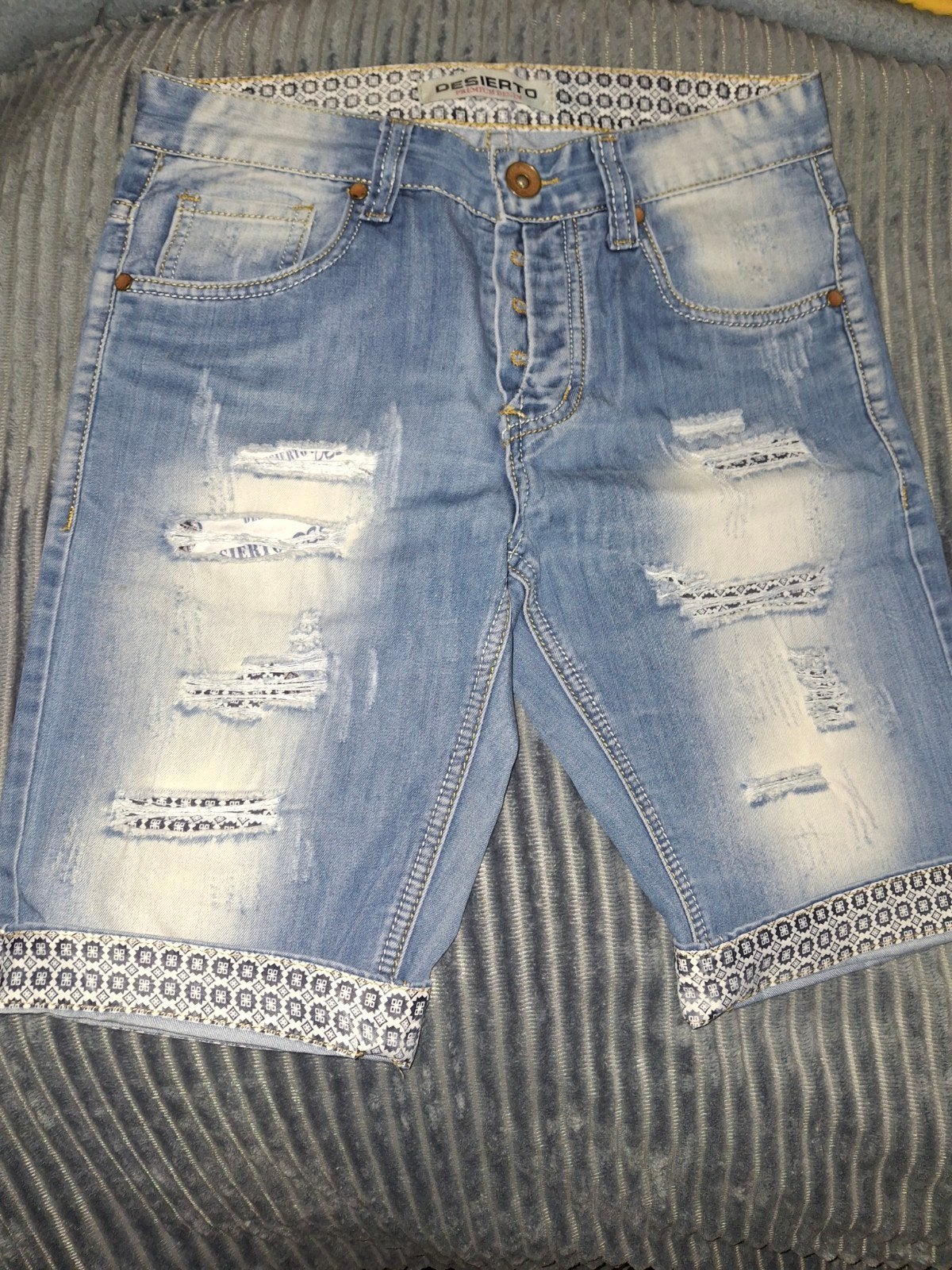 te koop zgan Jeans Dames korte broeken maat 38/40, Ophalen of Verzenden, Zo goed als nieuw, Blauw, W30 - W32 (confectie 38/40)