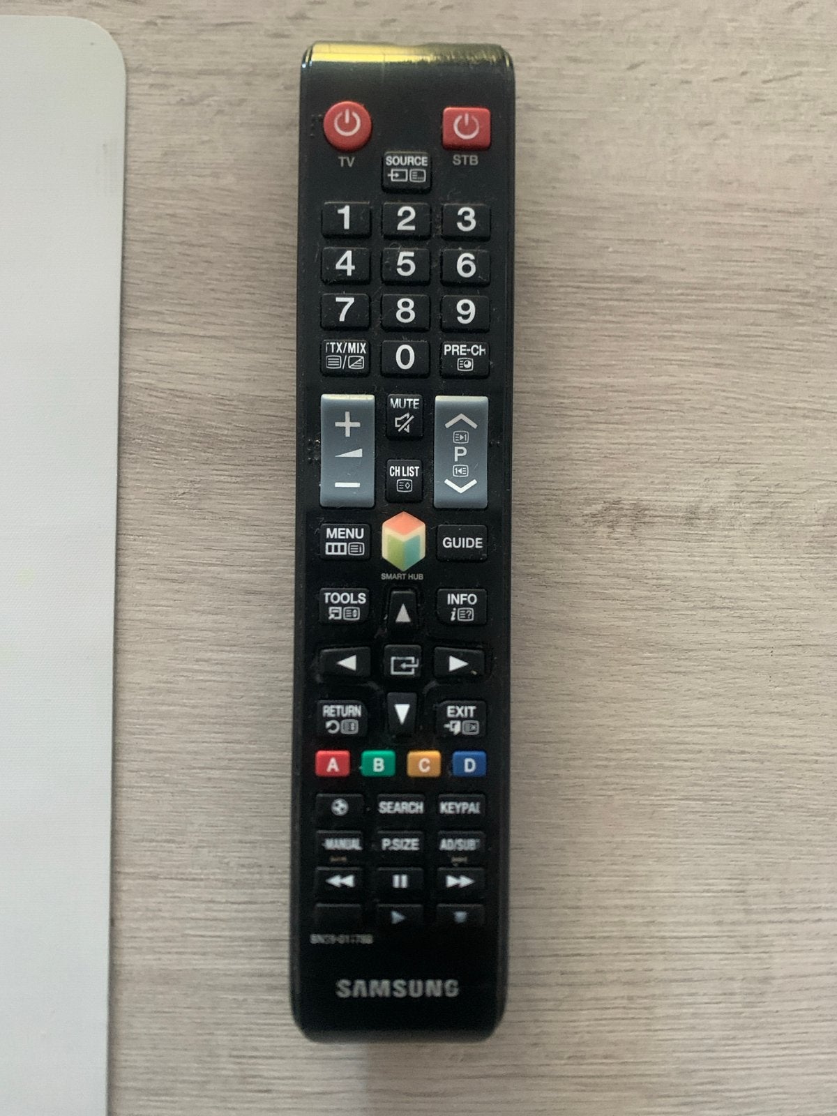 Samsung afstandsbediening voor TV en STB, Ophalen of Verzenden, Gebruikt, Origineel, Tv
