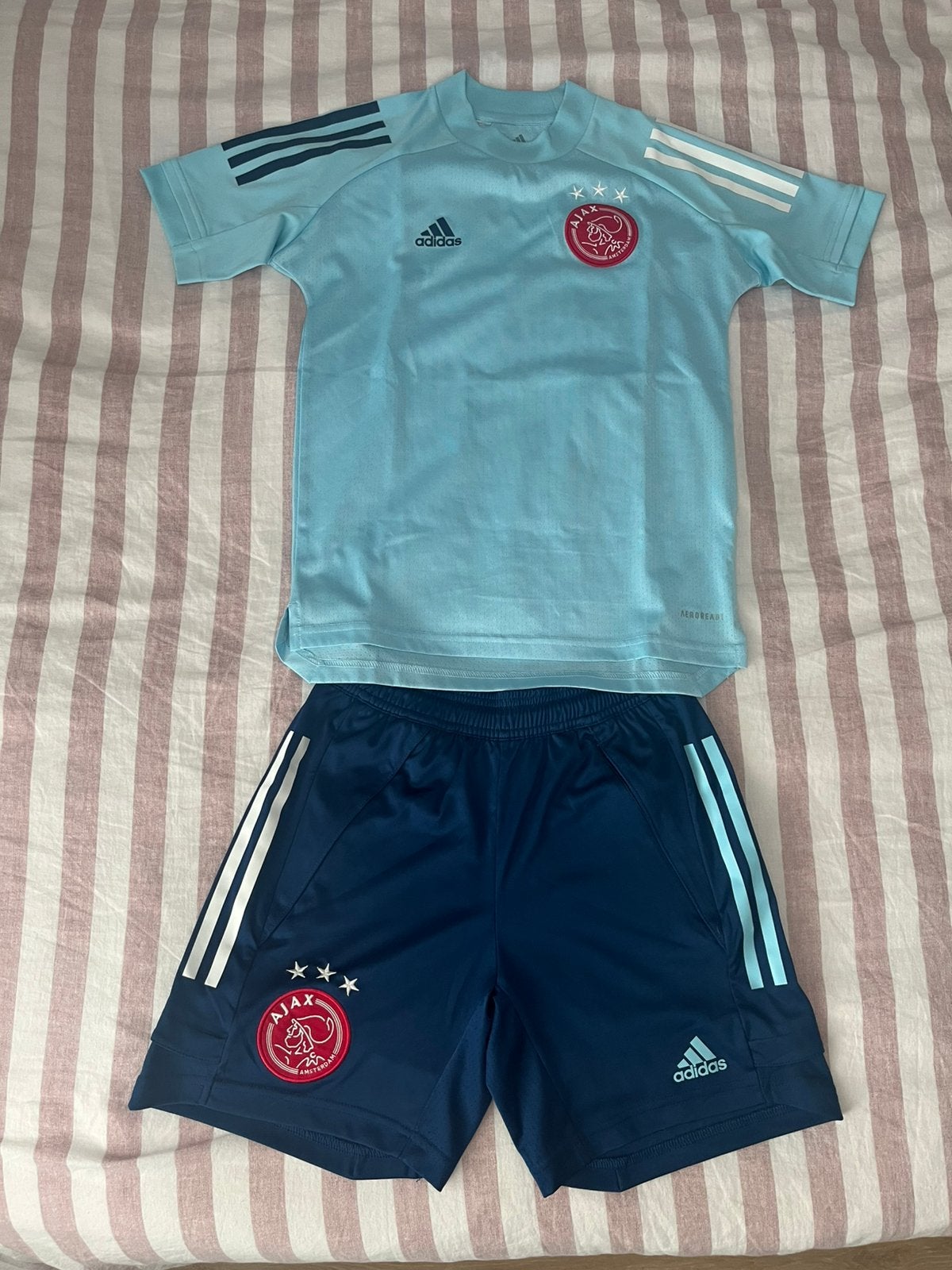 Ajax trainingsset kids, Maat XS of kleiner, Verzenden, Zo goed als nieuw, Trainingspak