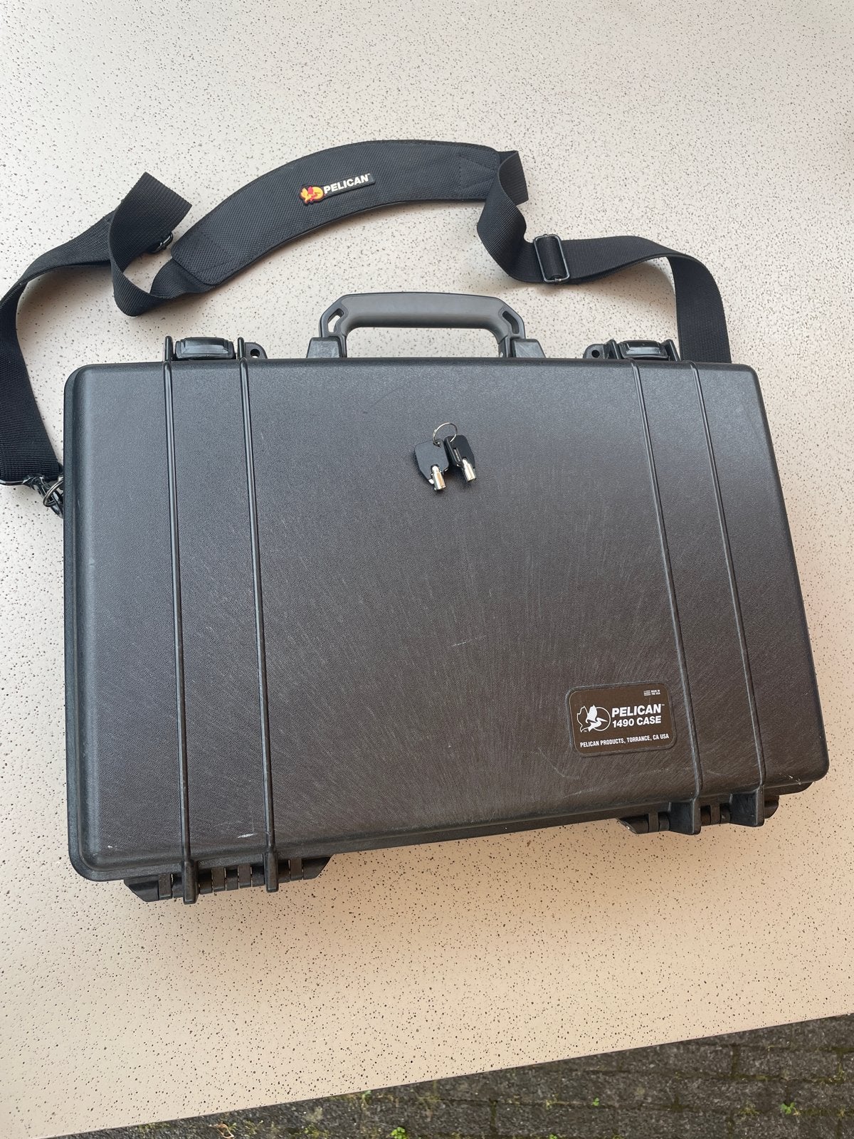 Pelican 1490 Case - Robuuste Laptoptas/Koffer, Gebruikt, Hard kunststof, Slot, Ophalen of Verzenden