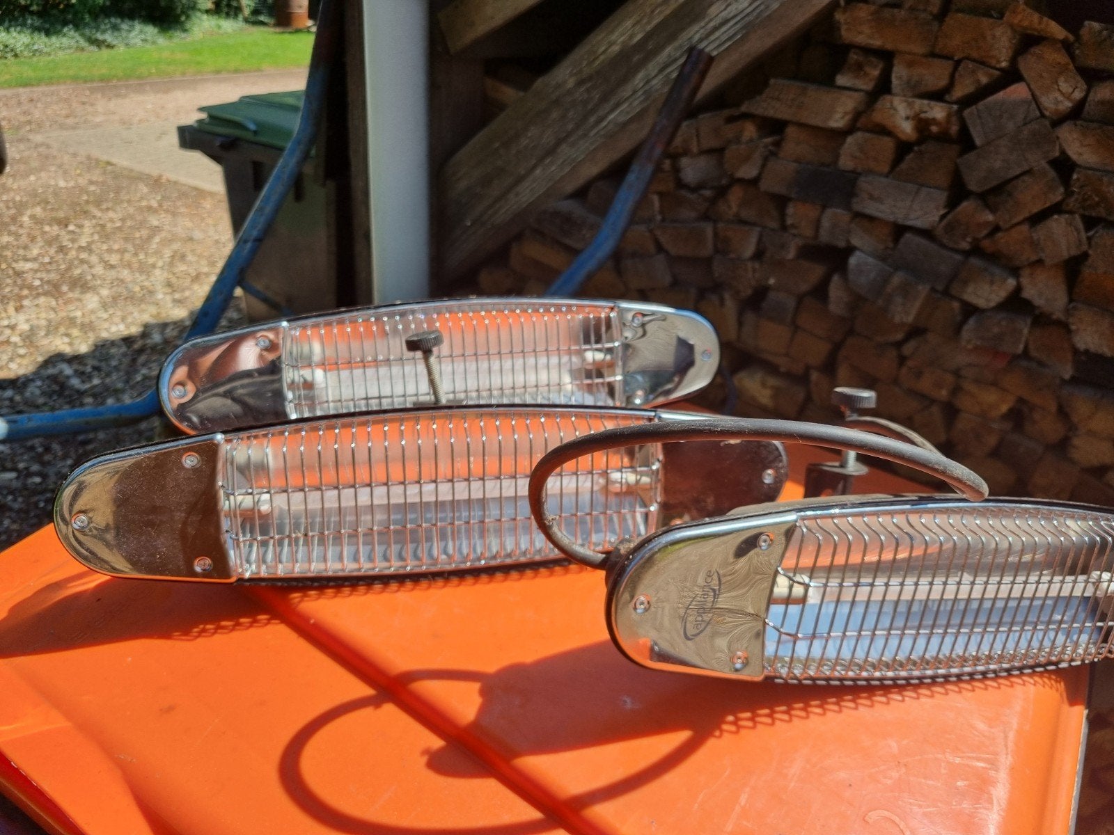 parasolheaters, Ophalen, Gebruikt
