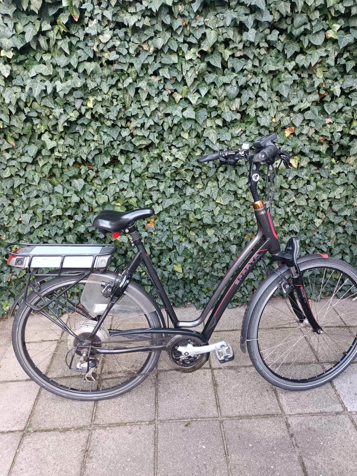 sparte elektrische fiets, Ophalen