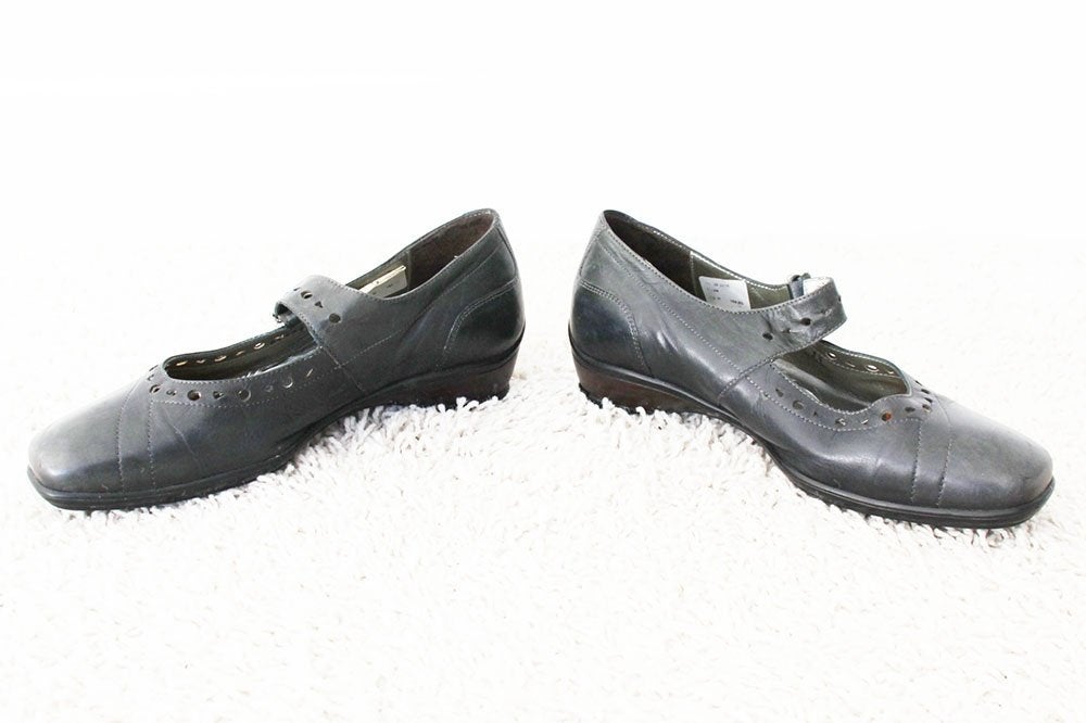Zeer Mooie Leren Durea Schoenen - s7 (Maat 3½H/36½) € 50,-, Kleding | Dames, Durea, Overige typen, Ophalen of Verzenden, Zo goed als nieuw