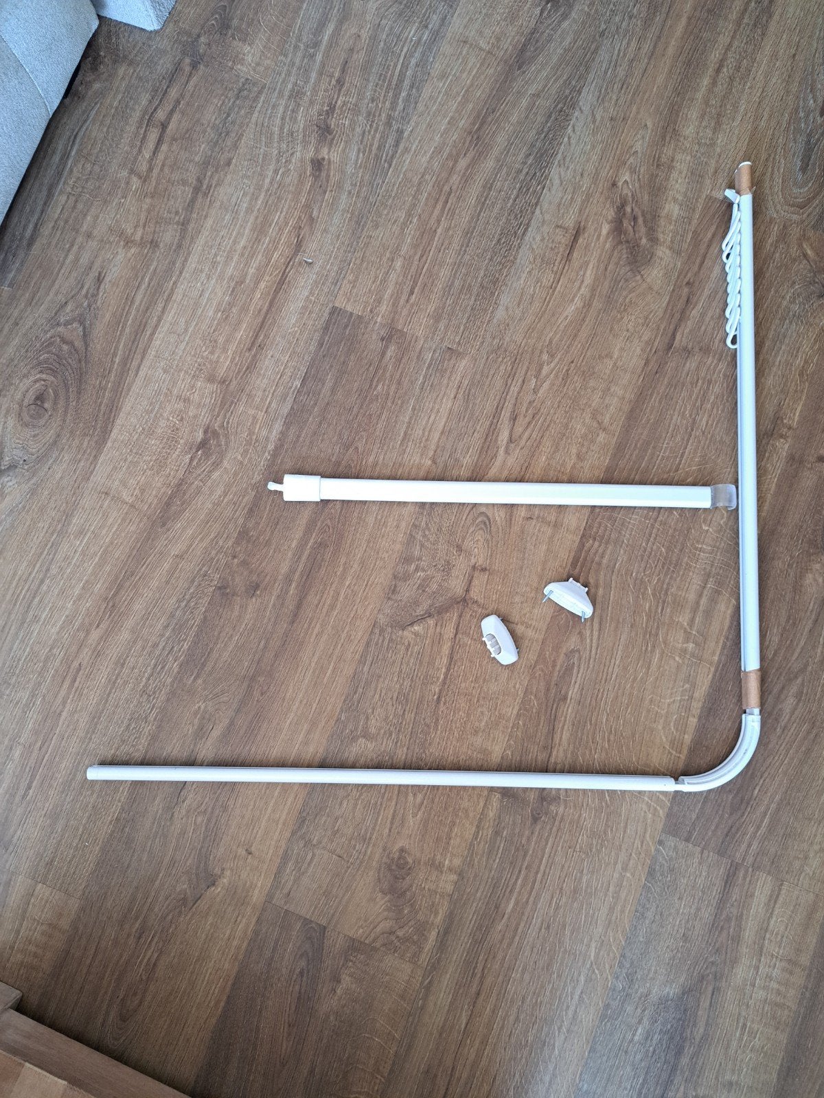 Douchegordijnstang 80x80cm, Huis en Inrichting, Ophalen of Verzenden, Zo goed als nieuw, Douche-accessoire