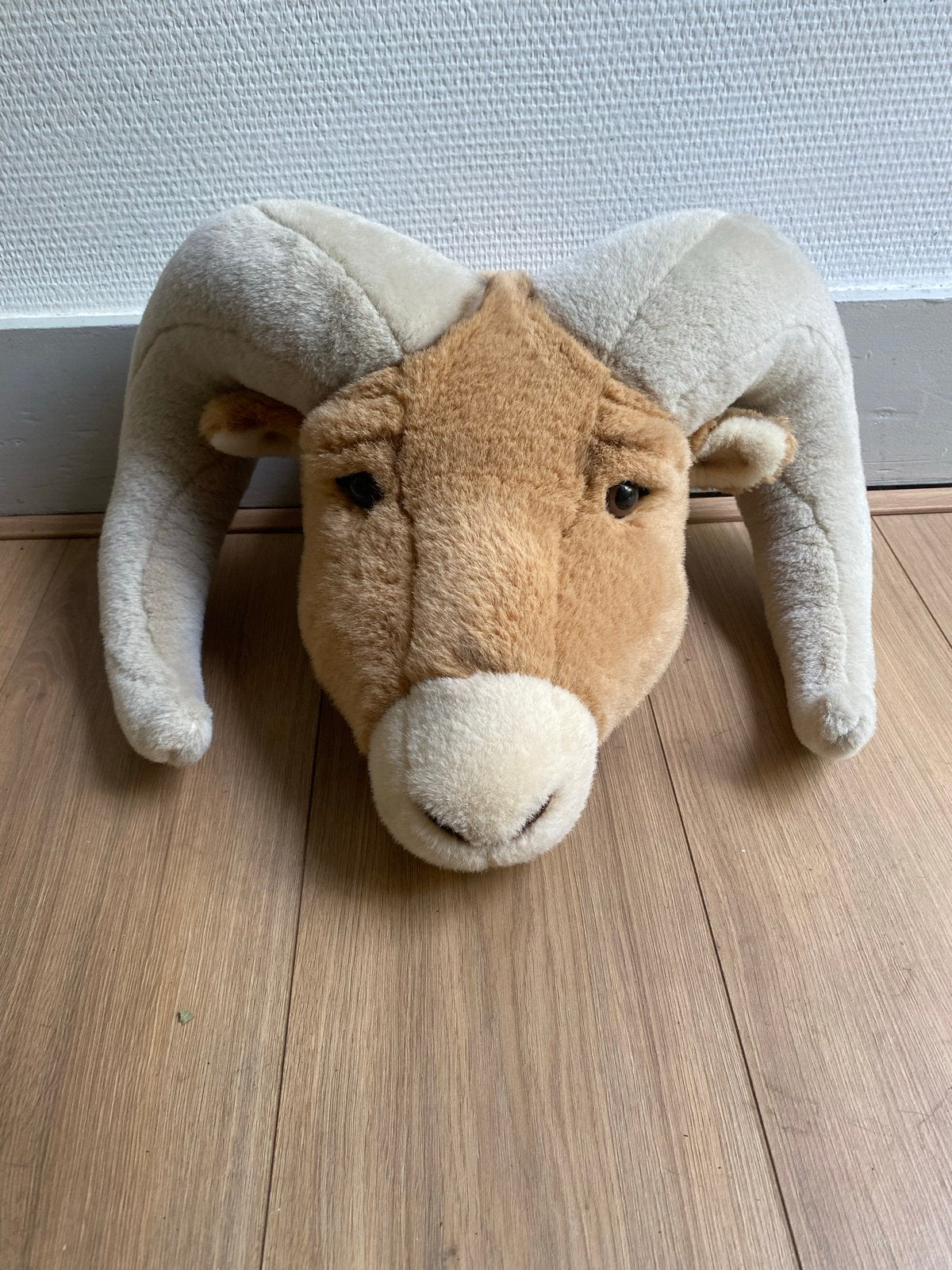 Pluche dierenkop voor aan de muur, Ophalen of Verzenden