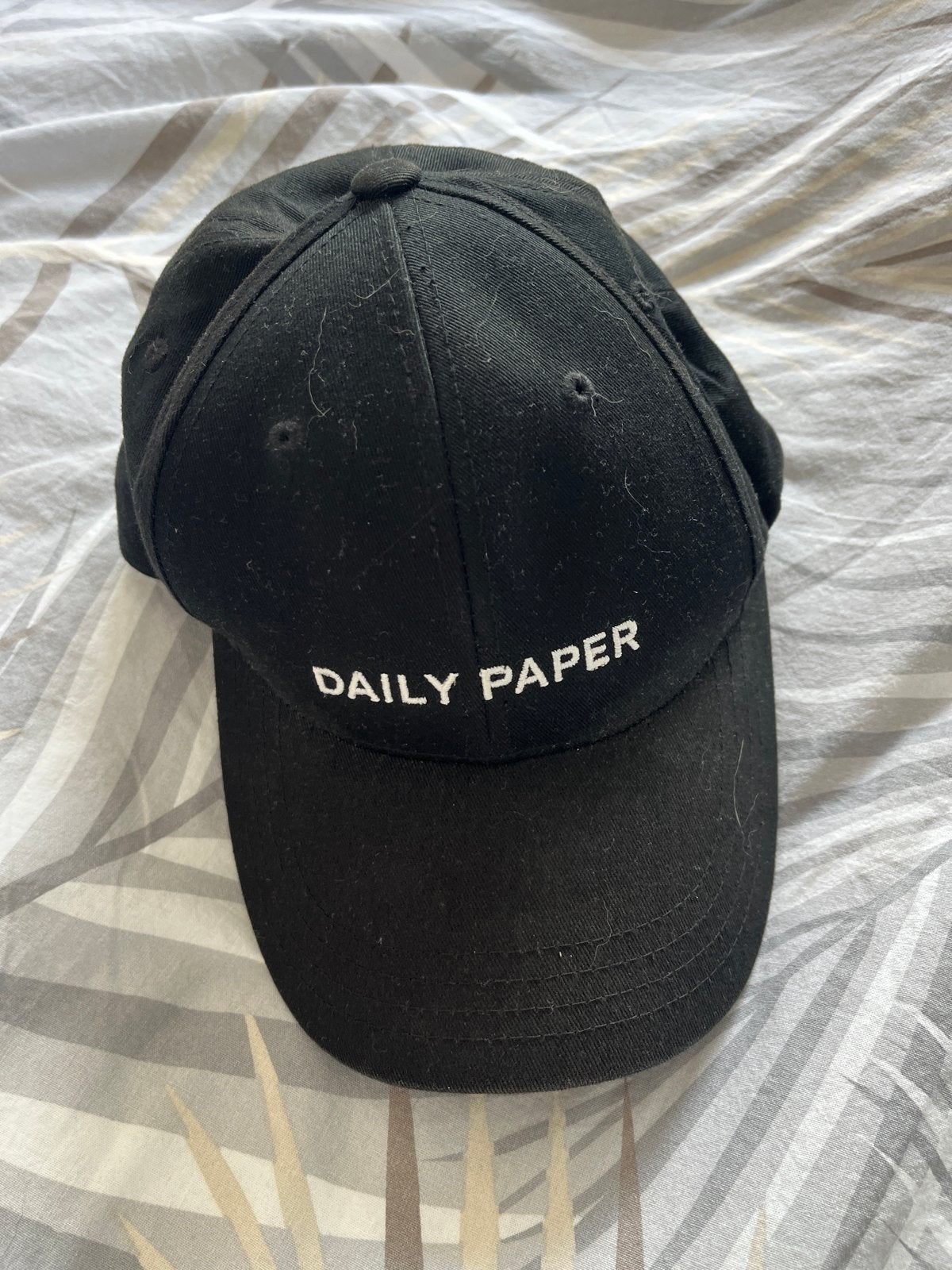 Daily Paper petje zwart, Ophalen of Verzenden, Zo goed als nieuw, One size fits all, Pet