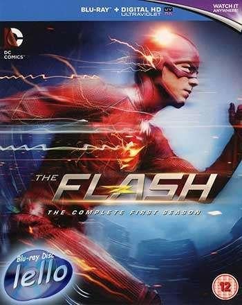 Blu-ray: The Flash, Seizoen 1 (2015 Grant Gustin) UK nietNLO, Ophalen of Verzenden, Nieuw in verpakking, Tv en Series