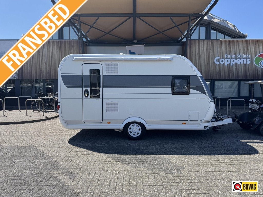 Hobby De Luxe 400 SFE 2021 MOVER + LUIFEL!!!, Bedrijf, Treinzit, 4 tot 5 meter, Schokbreker
