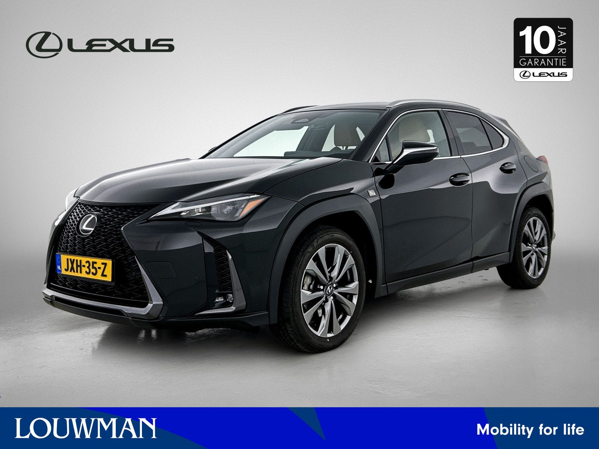 Lexus UX 300h F SPORT Design | Navigatie | BLS | PDC |, 12 maanden, Gebruikt, 4 cilinders, Zwart