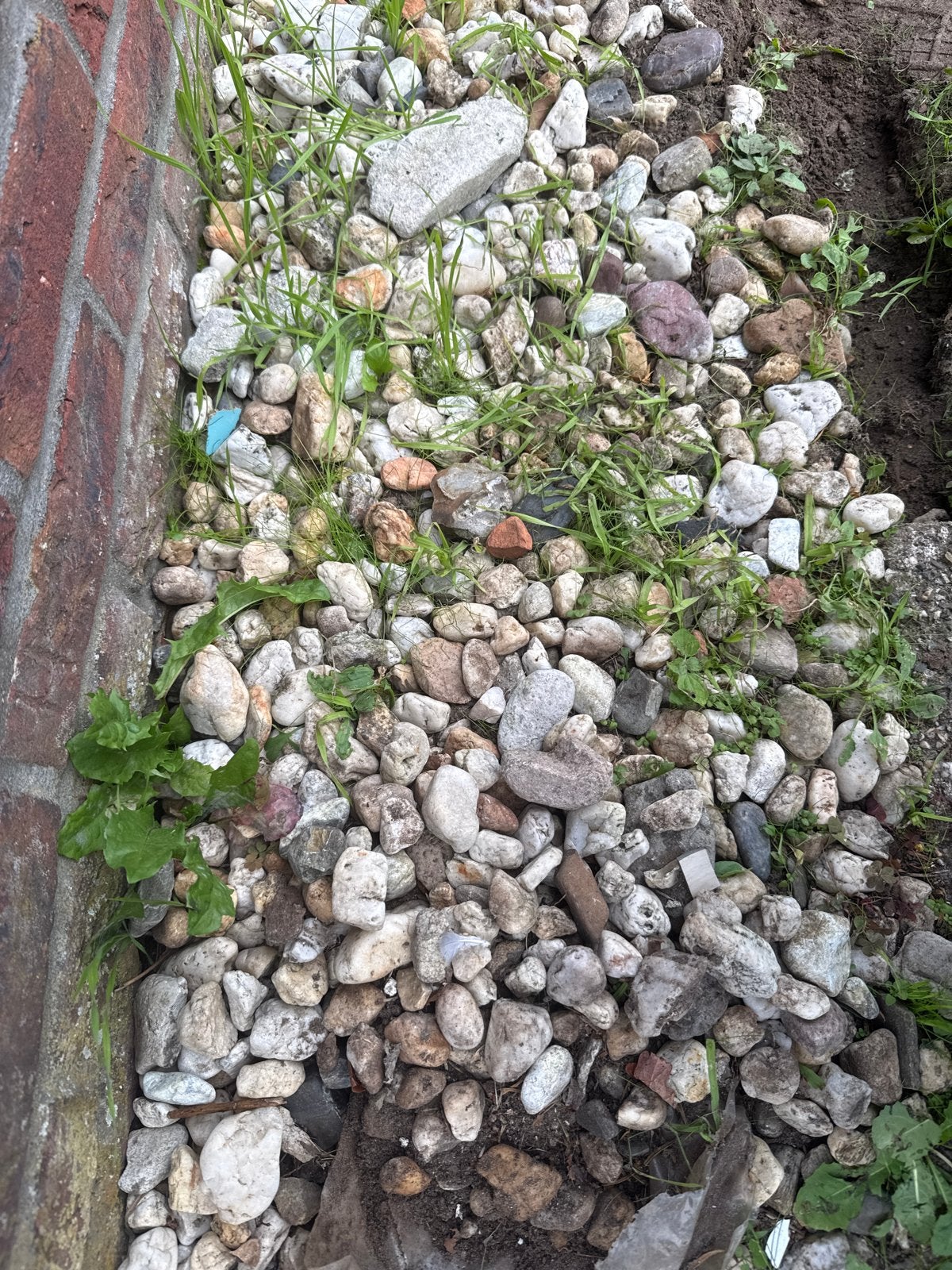 siergrind en keien voor tuin of oprit GRATIS, Ophalen, Overige materialen, Gebruikt, Grind