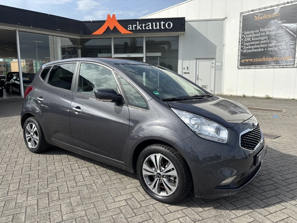 Kia Venga 1.6 CVVT DynamicLine Camera Navi Stoelverwarming, Auto's, Kia, Automaat, Stof, Gebruikt, 4 cilinders
