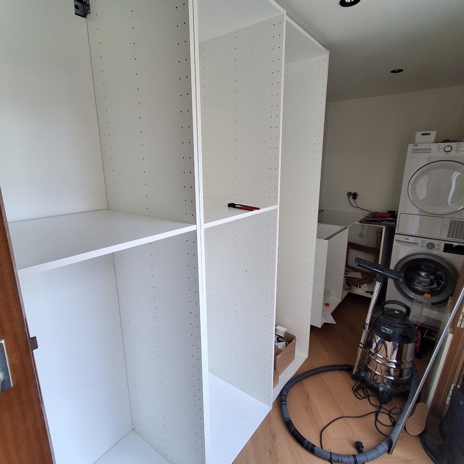 1 Metod hoog kastelement Ikea, Ophalen, Zo goed als nieuw, 50 tot 75 cm, 200 cm of meer