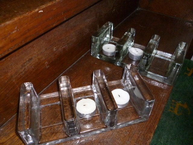 4 x rechaud dik glas  Walther glas-Georgehutte -Belmondo, Huis en Inrichting, Keuken | Servies, Glas of Glazen, Nieuw, Ophalen of Verzenden