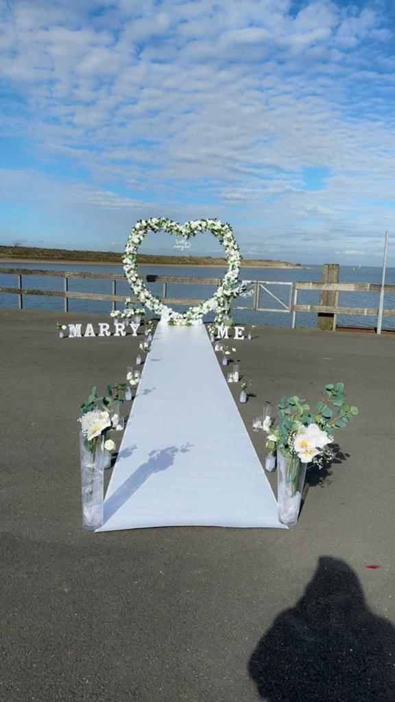 Marry me hart decoratie verhuur, Ophalen, Nieuw, Geboorte of Huwelijk