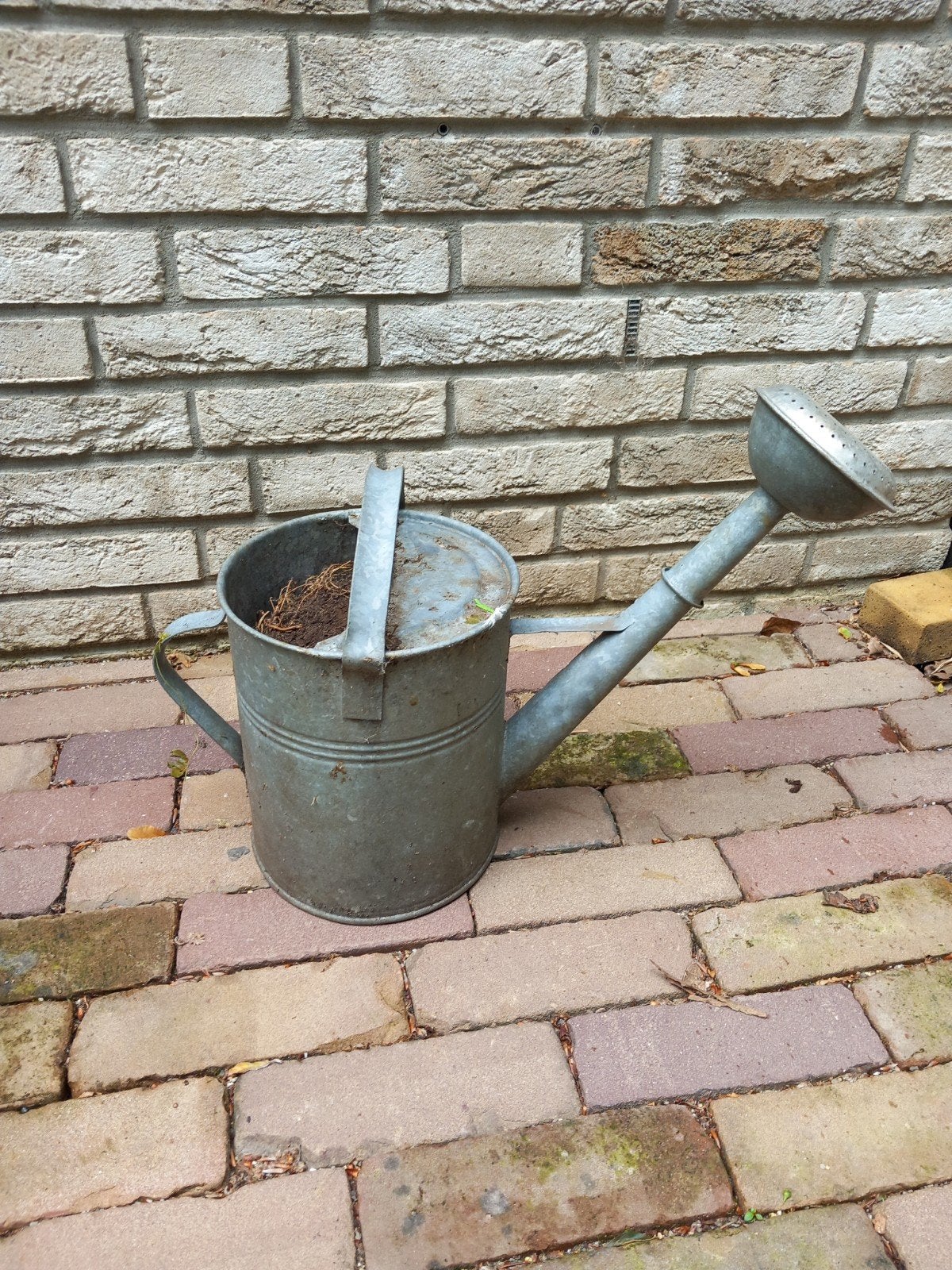 Vintage Zinken Gieter - Decoratief, Ophalen, Gebruikt, Metaal