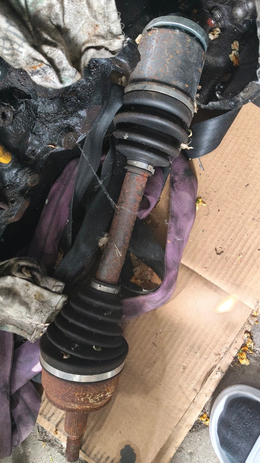 Aandrijfassen VW T5 2.5 TDI AUTOMAAT, Ophalen of Verzenden