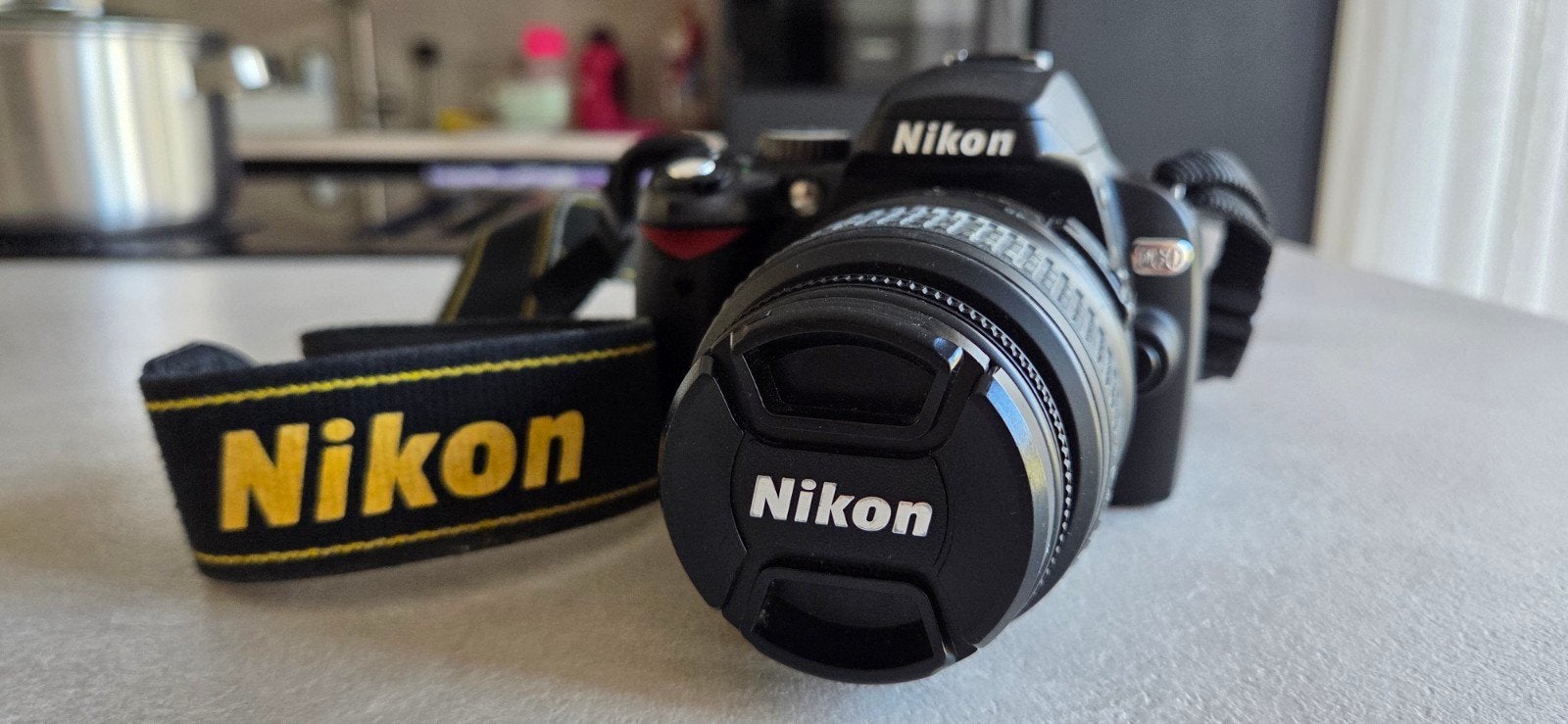 Nikon D60, Audio, Tv en Foto, Fotocamera's Analoog, Ophalen, Compact, Overige Merken