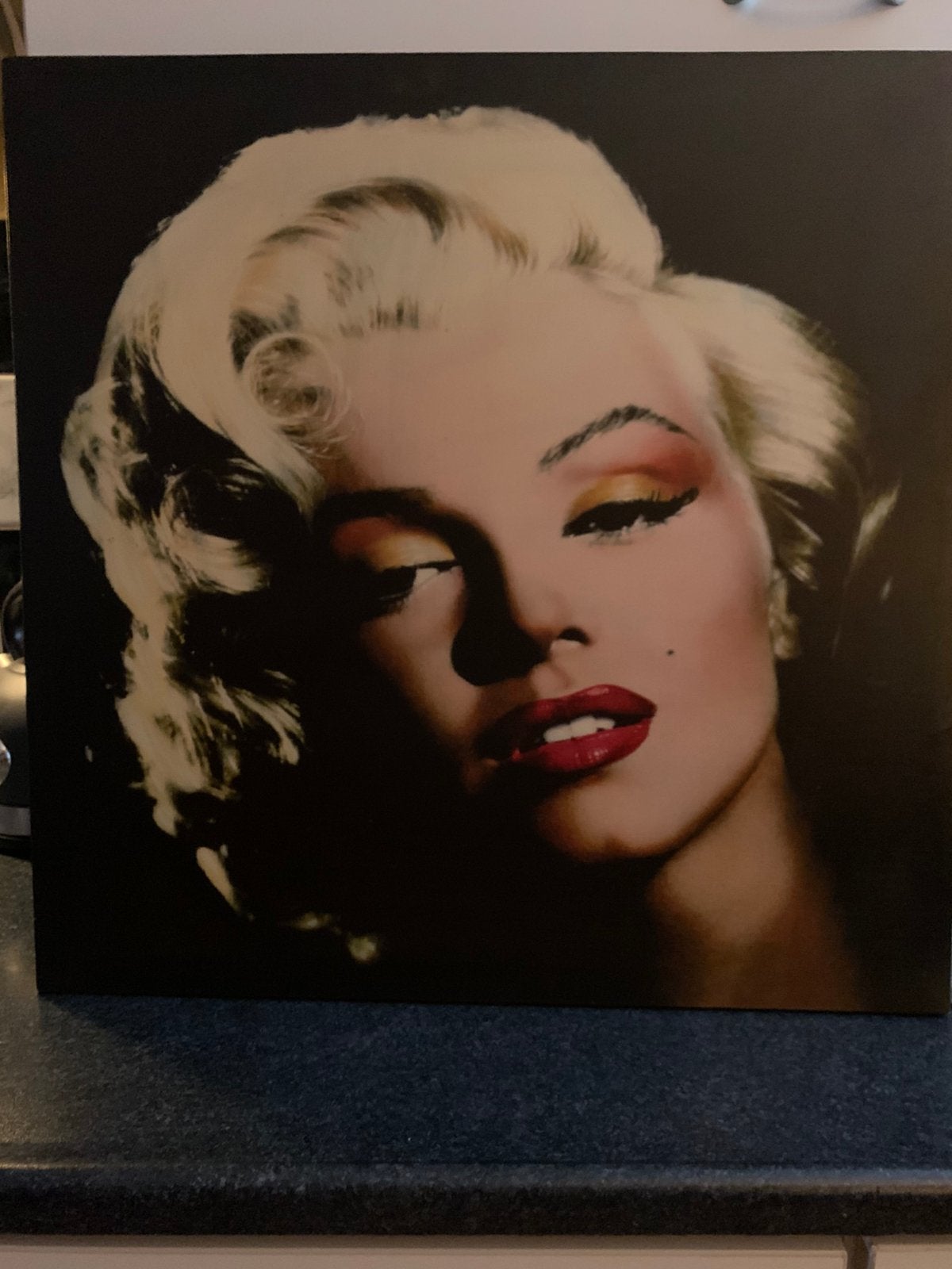 Te koop ! Canvas Marilyn Monroe, Ophalen, Gebruikt, 50 tot 75 cm, Schilderij