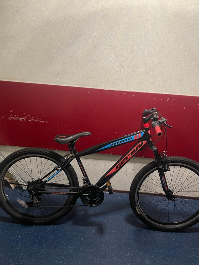 Magnum Mountainbike - Zwart met rode accenten, Overige merken, Gebruikt, Hardtail, Ophalen of Verzenden