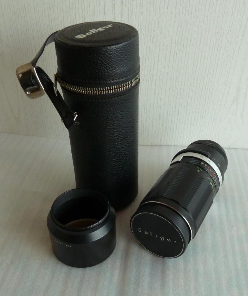 Soligor telelens 200mm 1:4.5, Ophalen of Verzenden, Zo goed als nieuw, Telelens, Zoom