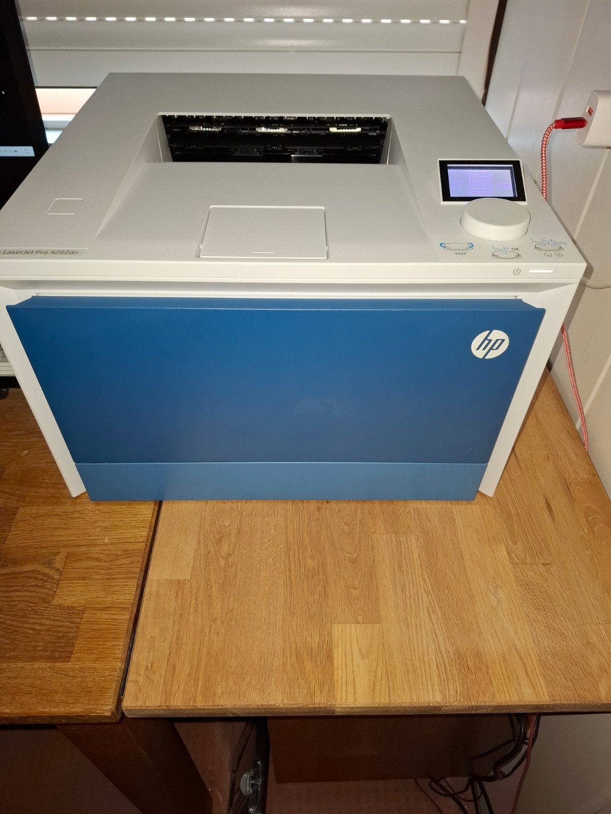 HP Color LaserJet Pro 4202dn Laserprinter, Computers en Software, Printers, Ophalen, Kleur printen, Printer, Zo goed als nieuw