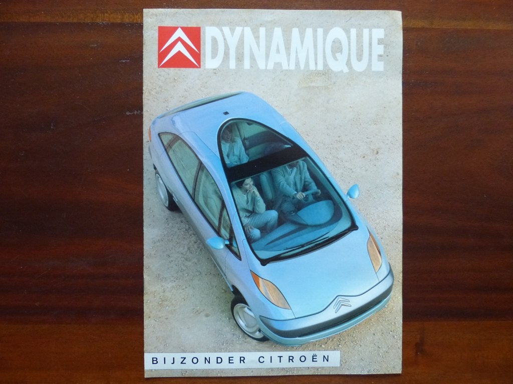 Citroën Dynamique 1995 brochure met Xanae concept, Verzenden, Zo goed als nieuw, Citroën