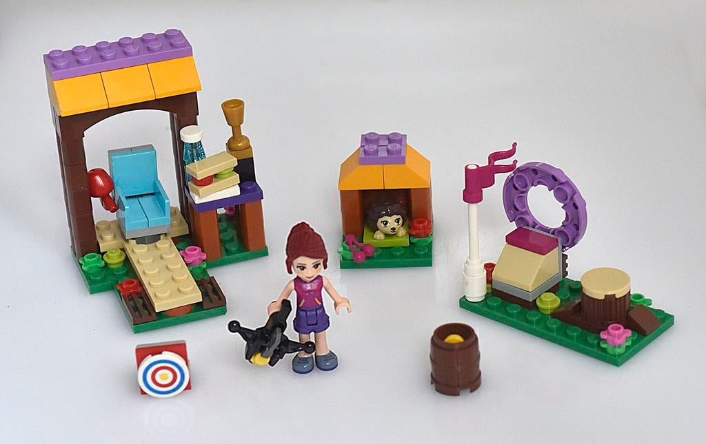 Lego Friends 41120 Avonturenkamp Boogschieten, Gebruikt, Lego, Friends, Ophalen of Verzenden